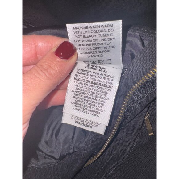 BERNE I417 Heritage Duck Insulated Coverall Hunting Workwear Outdoor 100% Cotton - Picture 10 of 16